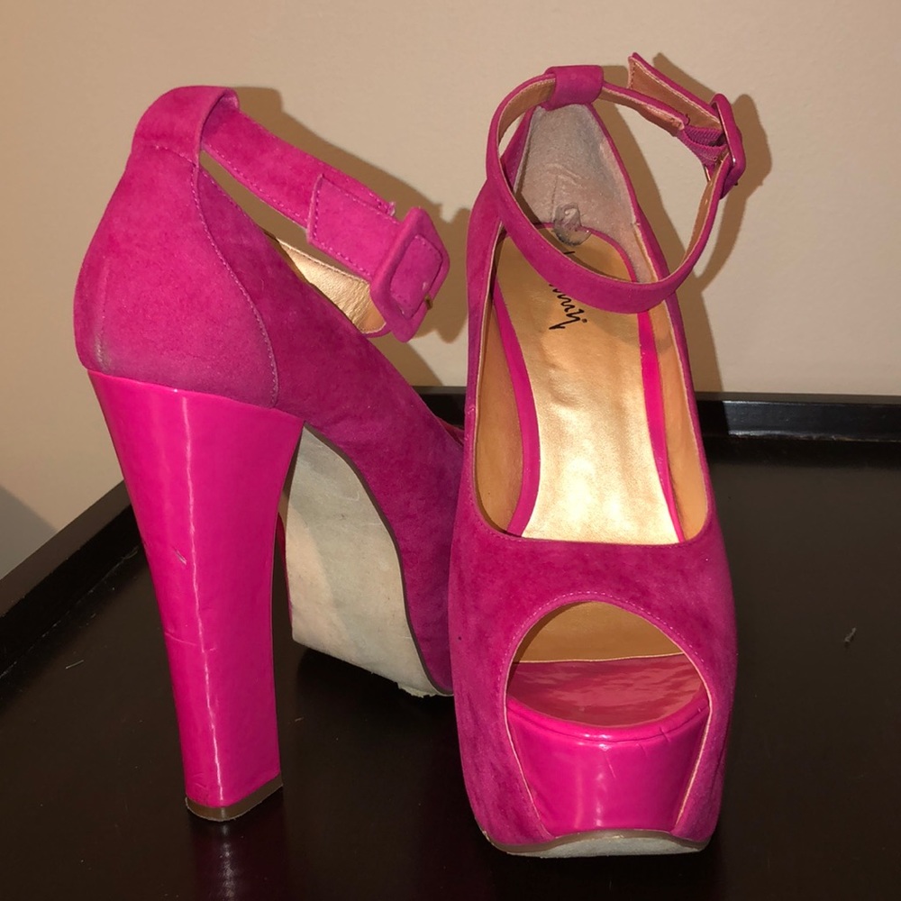 Lui Chung Platform Heels